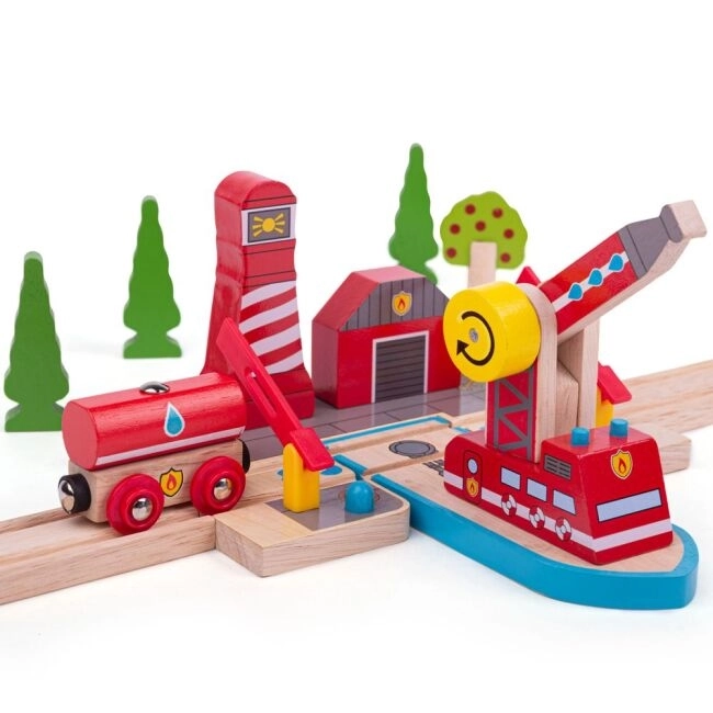 Hasiči záchranári Bigjigs Rail