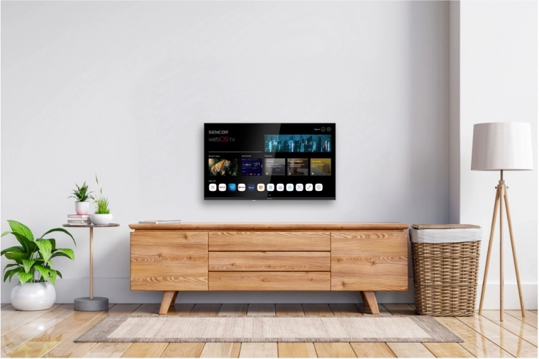 Obraz s HDR10 a širokými pozorovacími uhlami