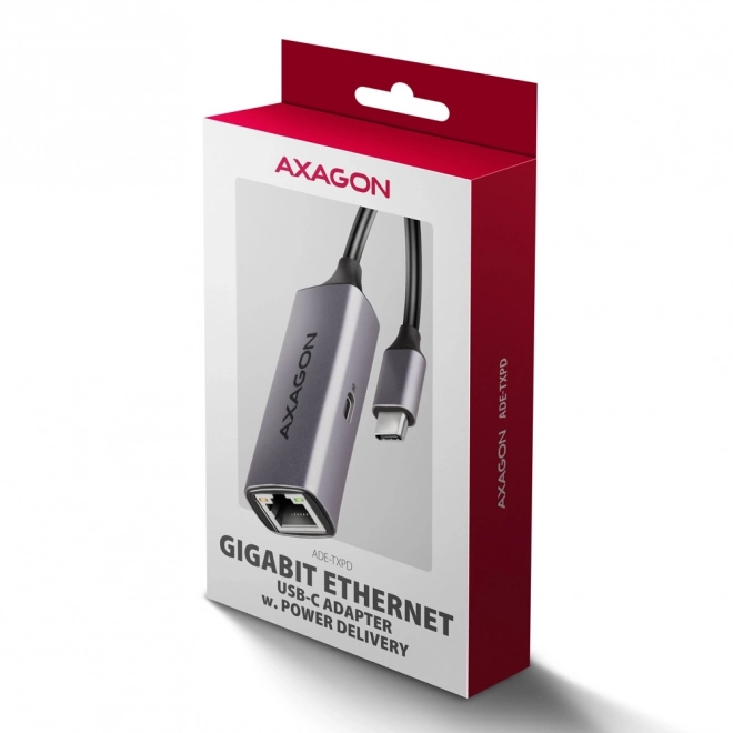 Adaptér Gigabit Ethernet USB-C s automatickou inštaláciou