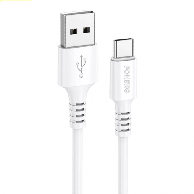 Kábel USB na USB-C Foneng X85 3A Rýchle Nabíjanie, 1 m