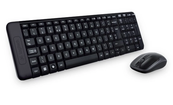 Bezdrôtová sada klávesnica a myš Logitech MK220