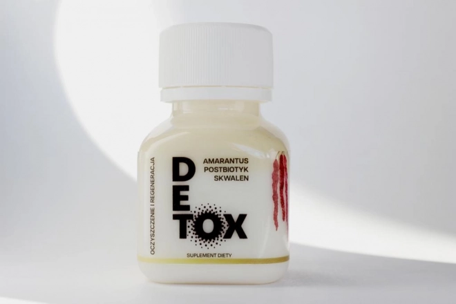 Shot detox z amarantovým olejom