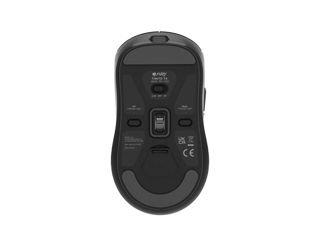 Bezdrôtová myš Fury Tanto T4 RGB 12000DPI čierna