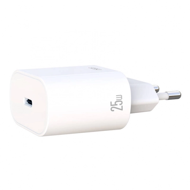 Nástenná nabíjačka XO USB-C 25W biela