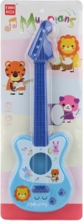 Detská plastová gitara modrá
