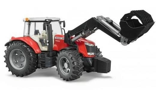 Traktor s čelným nakladačom MASSEY FERGUSON 7624