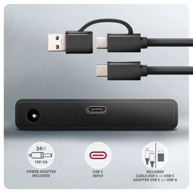 Univerzálny adaptér USB-C pre SSD/HDD