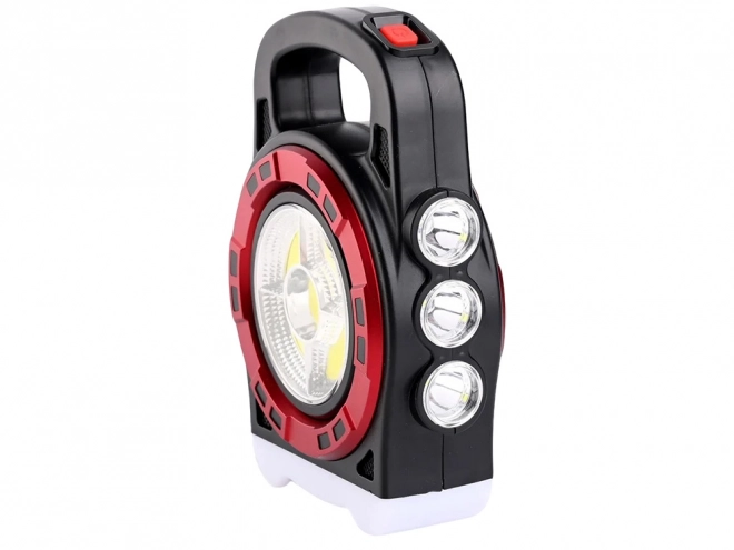 Prenosná solárna LED lampa s powerbankou