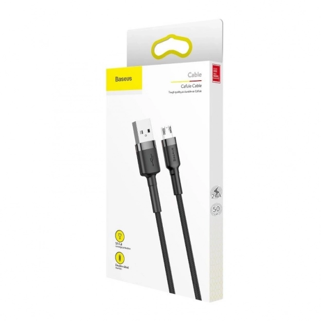 Kábel Baseus Cafule Micro USB 2,4A 1m