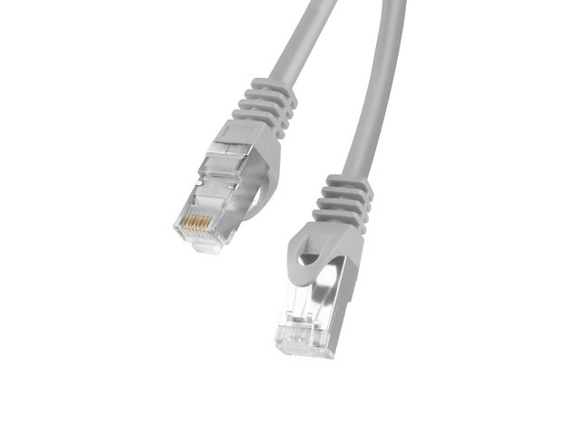 Patchcord FTP kategórie 6 sivý 5m