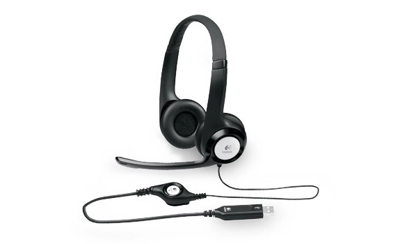 Slúchadlá s mikrofónom USB Logitech H390