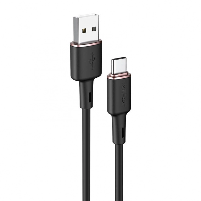 Kábel USB na USB-C Acefast 1,2 m čierny