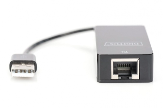 USB Extender DIGITUS pre prenos na 45m, čierny