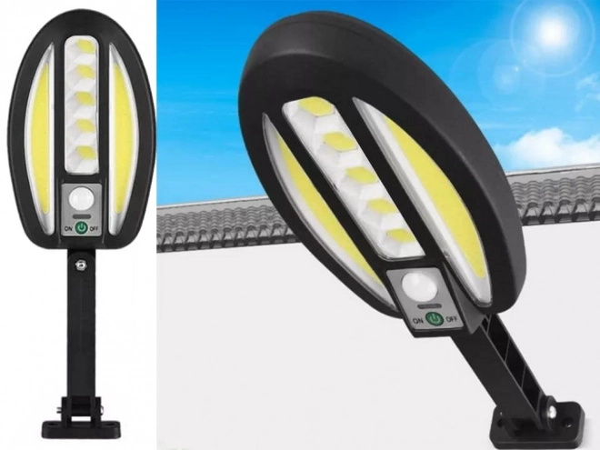 Solárna lampa 95 LED s pohybovým a súmrakovým senzorom