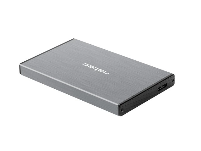 Externý obal na HDD/SSD Rhino GO 2,5 USB 3.0 šedý
