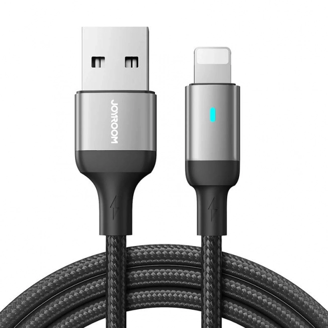 Kábel USB-A na Lightning 2,4A 3m Joyroom čierny