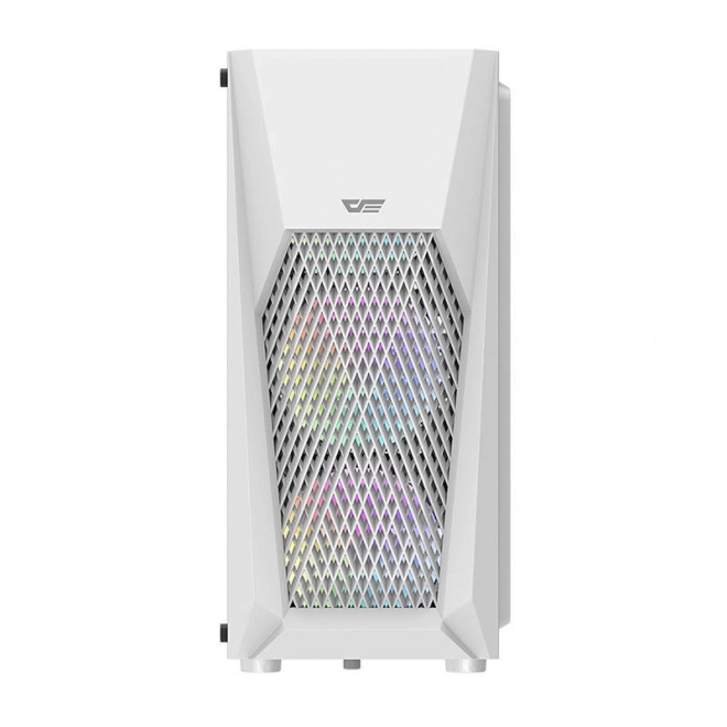 Počítačová skriňa Darkflash DK150 so 3 ventilátormi (biela)