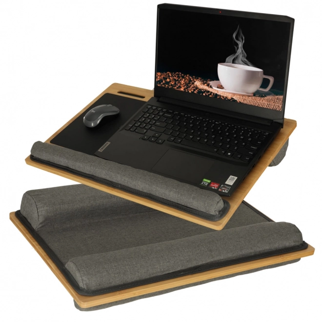 Drevený stolík pre laptop