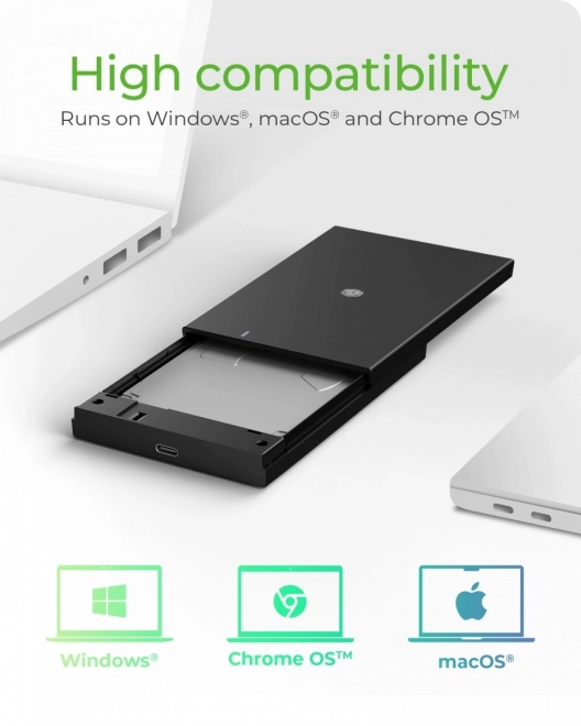 Externý kryt na SSD/HDD s USB 3.2 Gen 1