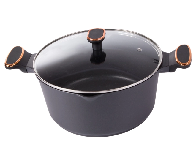 Sklenená pokrievka s ventilom pary