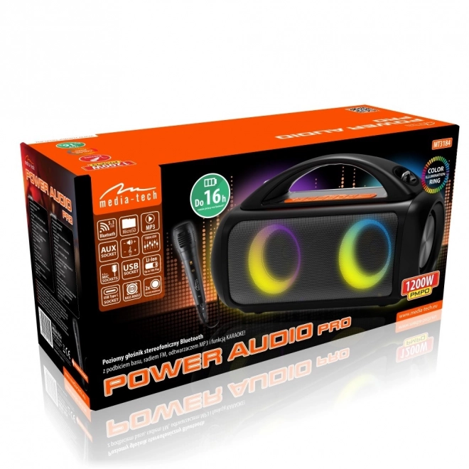 Prenosný reproduktor Media-Tech Power Audio Pro Bluetooth