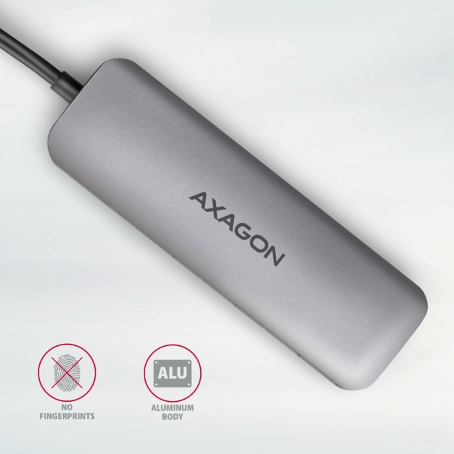 Wieloportový hub AXAGON 5v1 USB 3.2 Gen 1