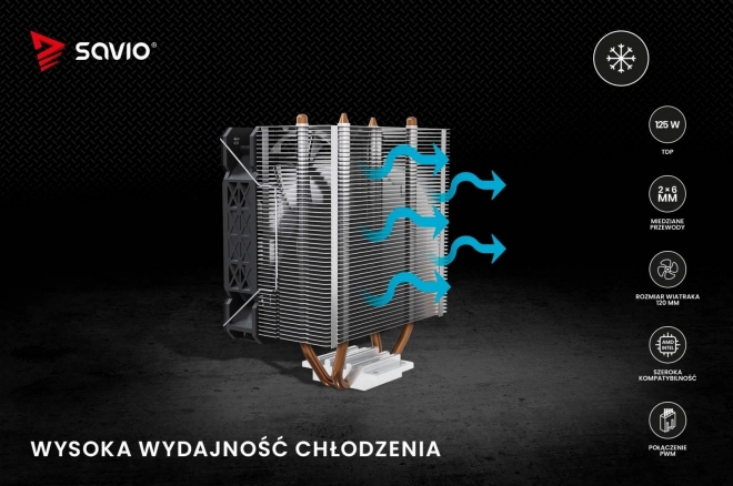 Chladič procesora Savio Frost X2