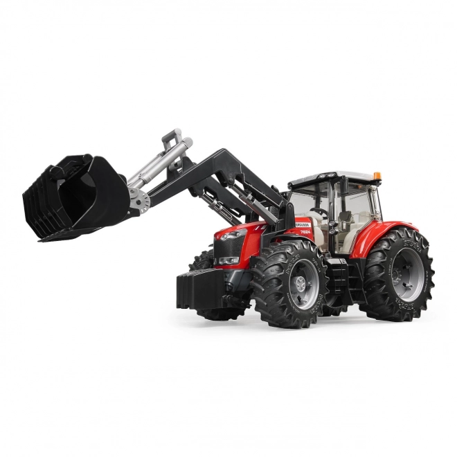 Traktor s čelným nakladačom MASSEY FERGUSON 7624