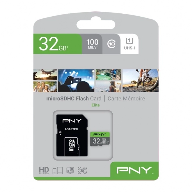 Pamäťová karta PNY Elite 32GB MicroSDHC