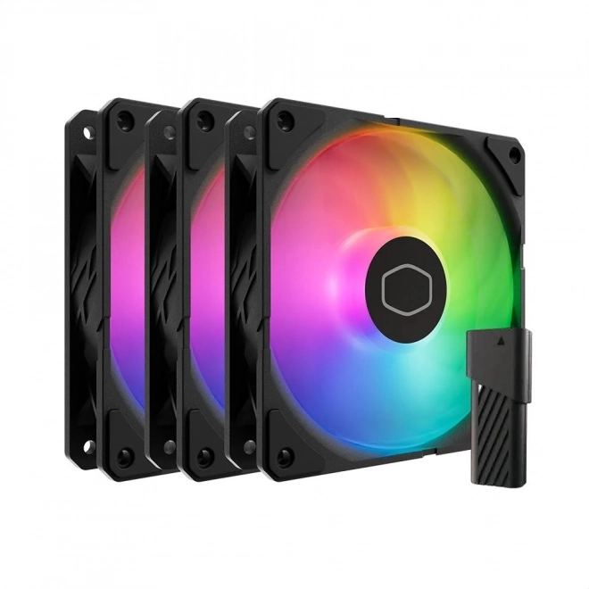 Ventilátor SickleFlow Edge 120 ARGB trojitý balíček