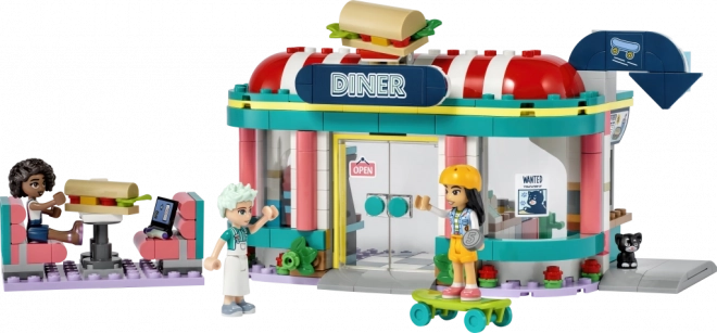 LEGO Friends Bistro v Centre Heartlake