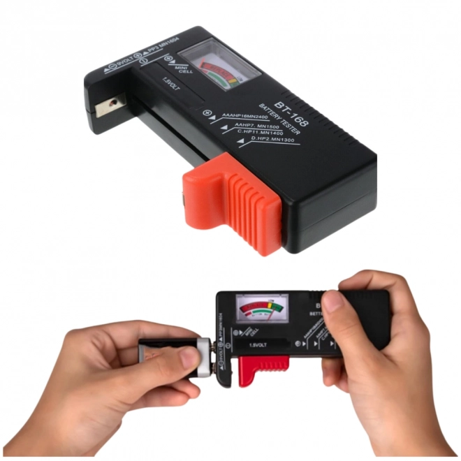 Univerzálny digitálny tester batérií