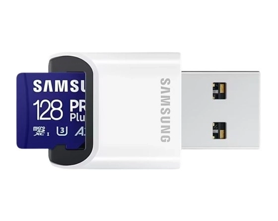 Samsung PRO Plus microSDXC 128 GB pamäťová karta so čítačkou