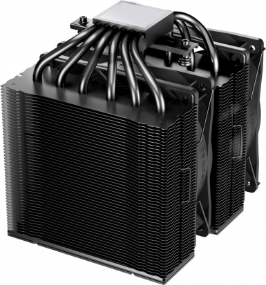 Šesť 6 mm heatpipe a niklovaná základňa