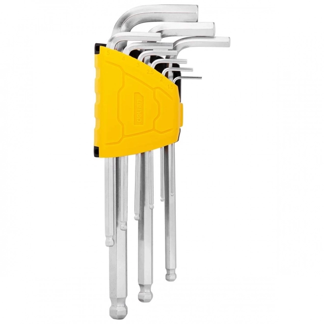Sada dlhých šesťhranných imbusových kľúčov Deli Tools