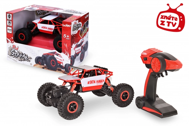 Auto Rock Buggy Red Scarab