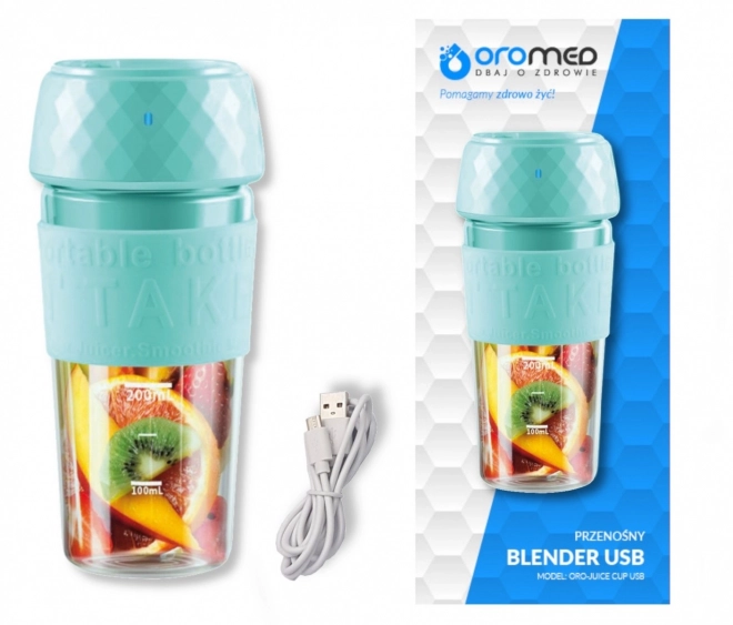 Prenosný mixér Oro Juicer Cup mentolový