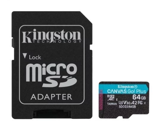 Pamäťová karta microSD 64GB Canvas Go Plus