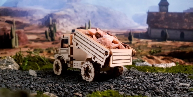 Drevené 3D puzzle City Superfast Truck