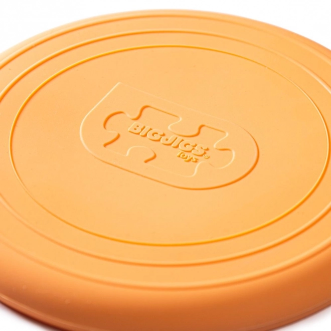 Oranžový frisbee na hranie Bigjigs Toys