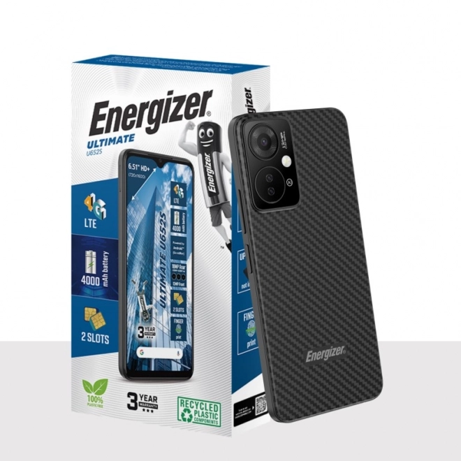 Smartfón Ultimate s 2GB RAM a 64GB, 6,51-palcový 4G LTE Dual SIM, čierny