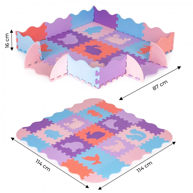 Vzdelávacia penová puzzle podložka pre deti