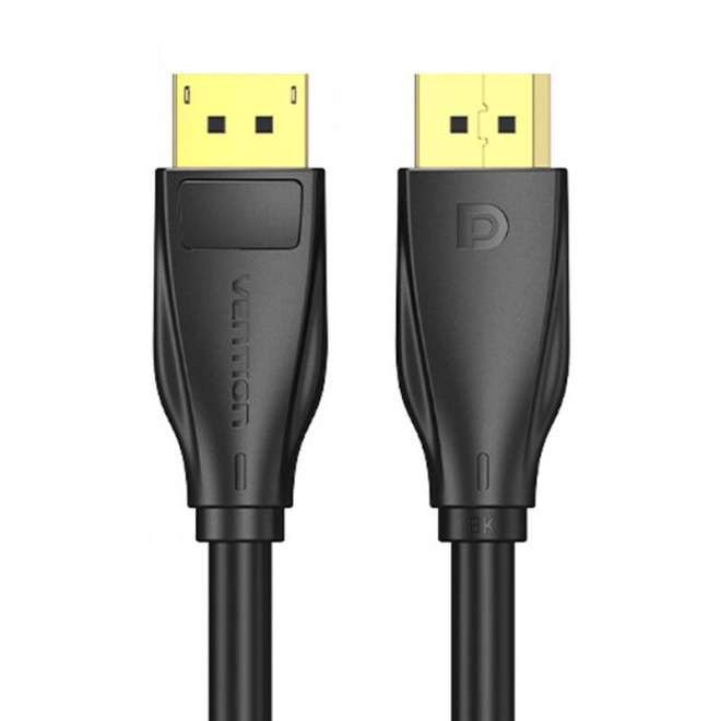 Kábel DisplayPort 1.4 pre 8K Ultra HD 1,5m čierny