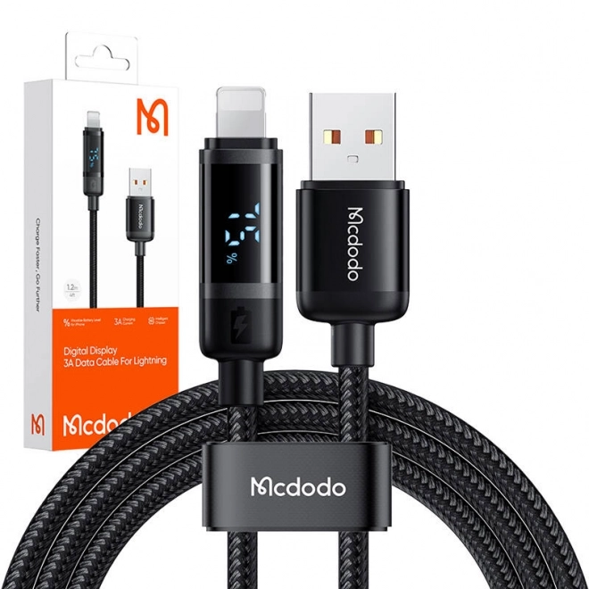 Kabel USB-A na Lightning s displejom Mcdodo