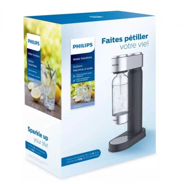 Sýtená voda od Philips GoZero sodastream čierny