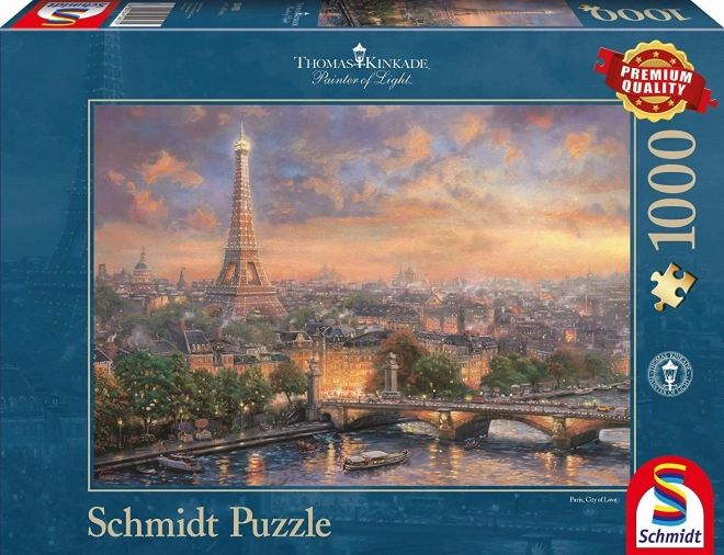 Puzzle Paríž, mesto lásky 1000 dielikov