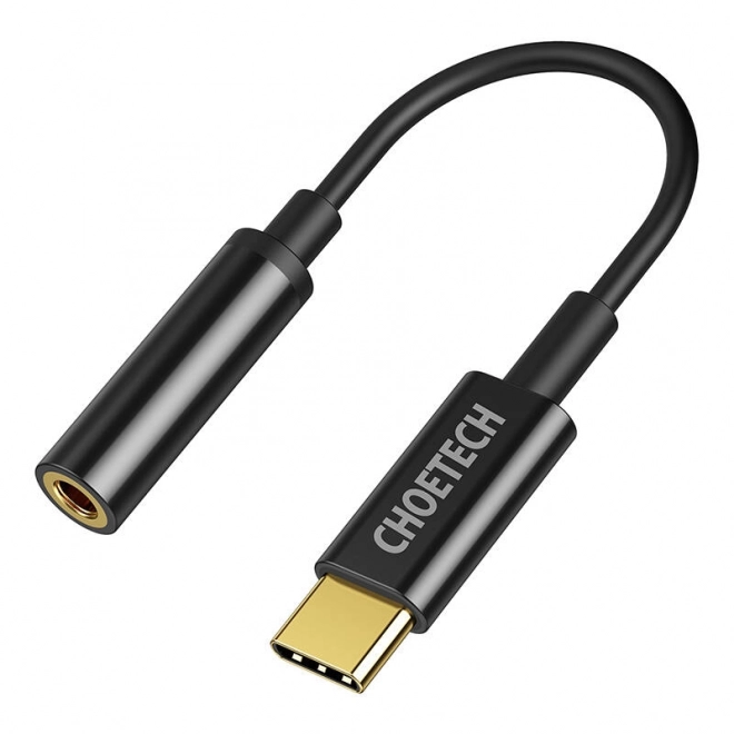 Adaptér USB-C na 3,5 mm Audio Jack Čierny