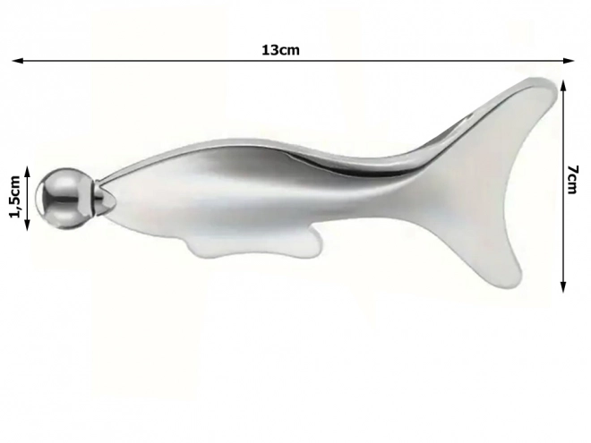 Masážny kovový valček na telo z nehrdzavejúcej ocele