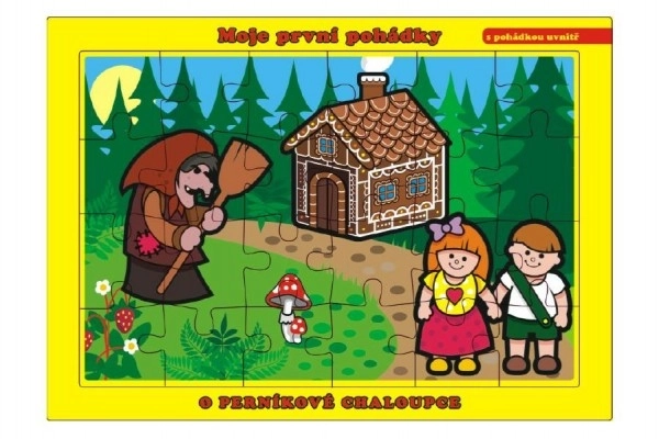 Puzzle O Perníčkovej Chalúpke 24 dielikov