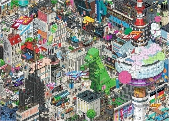 Puzzle Berlín Quest 1000 dielikov